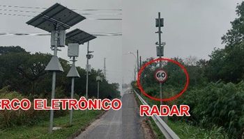 Você sabe identificar radar e cerco eletrônico? sabe a diferença entre os dois?