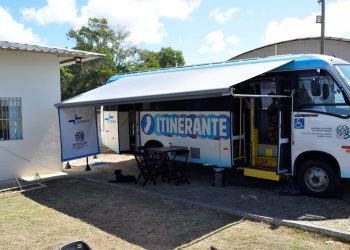 Ônibus ‘Detran Itinerante’ realiza atendimentos no Mutirão de Documentação em Conceição da Barra