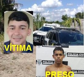 VÍDEO – Polícia Civil prende “Jefinho”, suspeito de matar o motorista de aplicativo Joabson, no interior de Sooretama