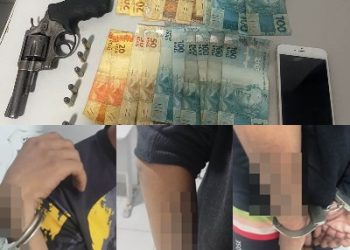 Sooretama – prisão, apreensões de menores de idade, arma de fogo, munições e dinheiro