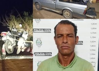 Rio Bananal – Polícia Militar flagra indivíduo conduzindo Saveiro furtado e ainda transportando duas motocicletas, também furtadas