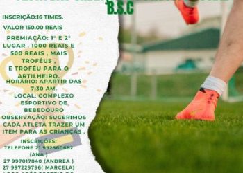 Projeto Social em Bebedouro realiza torneio de futebol para arrecadar fundos para festa das crianças