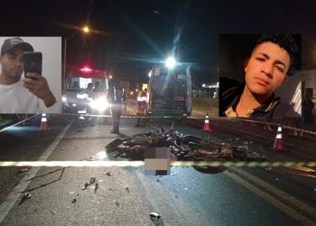 ATUALIZAÇÃO – Iago e Kaique morrem em acidente entre caminhão e duas motocicletas na BR 101, em Sooretama