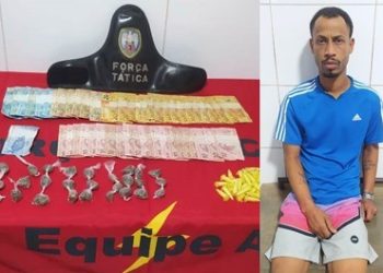 “Marcola” é preso pela Força Tática no B. Santa Cruz, em Linhares