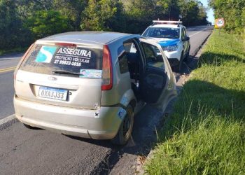 Dupla dinâmica da PM em Sooretama, recupera mais um veículo tomado em assalto, na cidade de Linhares