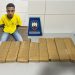 Jovem de 25 anos é flagrado em via pública com 8 tabletes de maconha, em Linhares