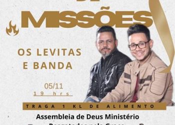 Domingo (05), tem Os Levitas e Banda, em Linhares