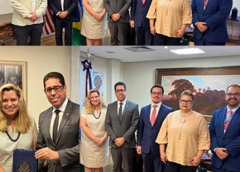 Representantes do Consulado Americano fortalecem laços com o Espírito Santo