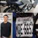 Jovem é preso conduzindo moto com placa de PVC e sem carteira de motorista, em Sooretama