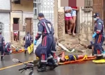 Dois jovens escapam da morte, após acidente com motocicleta, mas são mortos a tiros, dentro de ambulâncias, no trajeto para hospital