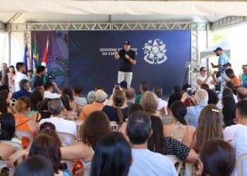 Governador visita obras de rodovia e entrega obras em Baixo Guandu