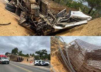 VÍDEO – Trabalhadores de Linhares morrem após caminhão tombar, no interior de Nova Venécia