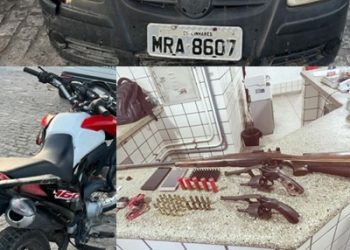 Carro com placas de Linhares – Três indivíduos são mortos em confronto com a Polícia, em Teixeira de Freitas, na Bahia