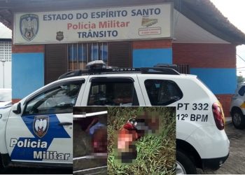 Colisão entre automóvel e motocicleta deixa ocupantes de moto em estado grave. Motorista fugiu do local sem prestar socorro às vítimas