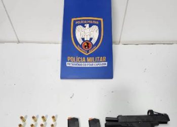 Chapadão do 15 – mulher assume se  proprietária de arma de fogo e é levada para a delegacia