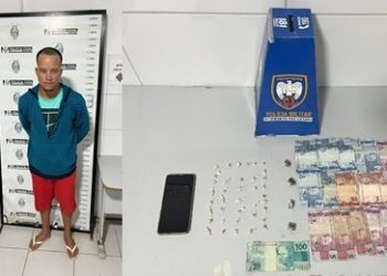 Fugitivo do Sistema Prisional é recapturado no bairro Juparanã, em Linhares, pela PM