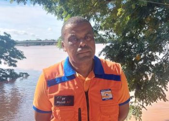 VÍDEO – Subtenente do Corpo de Bombeiros é o novo coordenador da Defesa Civil de Linhares. Ele falou a respeito do rio Doce