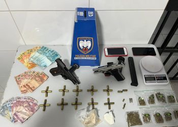 “Pé de Manga”, em Bebedouro, mais uma vez é alvo da Polícia. Pistolas, munições, apreensões e prisões foram realizadas