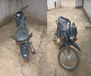 Homem que teve moto furtada, em Rio Bananal, encontra veículo abandonado e sem placa