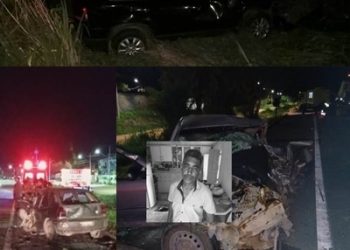 Motorista morre após acidente na BR 101, na madrugada deste sábado (27)