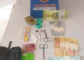 Homem é detido com haxixe, material de preparo e embalo de drogas e ainda dinheiro venezuelano