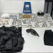 Polícia Militar faz apreensão de arma de fogo, crack, maconha, munições e material utilizado para o tráfico de drogas, no B. Conceição, em Linhares