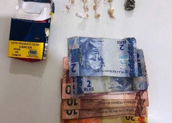 Menino de 15 anos é flagrado com maconha e crack, em quadra de Escola em Sooretama