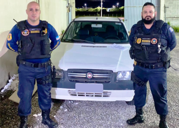 Guarda Civil Municipal recupera veículo furtado no Centro de Linhares