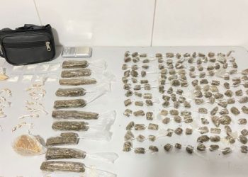 Polícia Militar apreende grande quantidade de drogas na “Matinha”,  em Sooretama