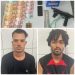 Polícia Militar em Sooretama prende dois jovens, com mandado de prisão em aberto e apreende submetralhadora e dinheiro