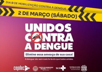 Espírito Santo é referência para ações do Dia D contra dengue neste sábado (02)