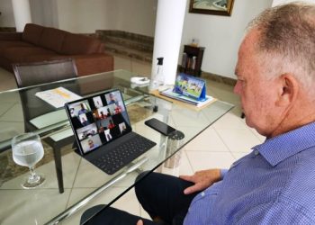 Governador coordena reunião sobre ações de recuperação dos municípios atingidos pela chuva.