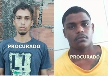 Polícia divulga identidade de  mais dois indivíduos com mandados de prisão em aberto, na região