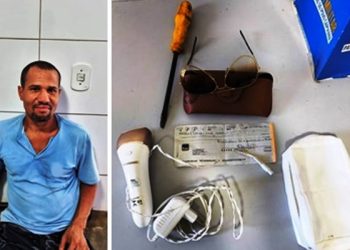 Homem  arromba e furta residência no bairro Gaivotas em Linhares