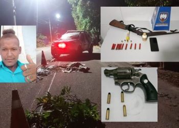 ATUALIZAÇÃO E VÍDEO – Homem é morto a tiros próximo a localidade de Areia, interior de Linhares