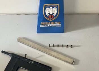 Mulher é flagrada com submetralhadora e munições em Operação no bairro Linhares 5