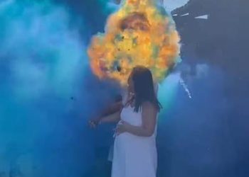 VÍDEOS – Chá Revelação no bairro Interlagos, em Linhares, quase termina em tragédia devido ao uso de fumaça latão