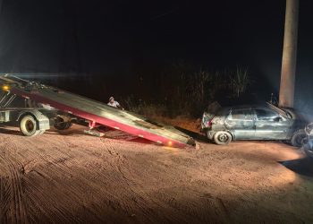 VIDEO EXCLUSIVO – Fuga e Perseguição em Linhares: Carro Abandonado em Canavial após Troca de Tiros