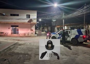 Adolescente de 16 anos de idade é Apreendido com Arma de Fogo, na cintura, em Linhares