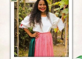 Jovem de Guaraná se prepara para competir no concurso de Rainha da Itália Unita