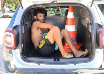 VÍDEO – Guarda Civil Municipal prende homem com mandado de prisão em aberto, expedido pela justiça de Minas Gerais