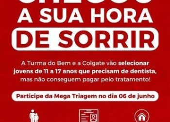 Turma do Bem e Colgate realizam Mega Triagem e selecionam jovens para tratamento odontológico gratuito em Linhares e outras cidades do Brasil