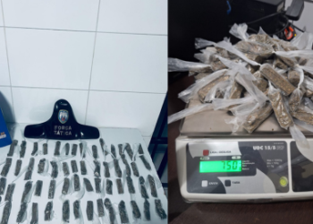 Adolescente de 17 anos é apreendido em operação da Força Tática no bairro Aviso, em Linhares