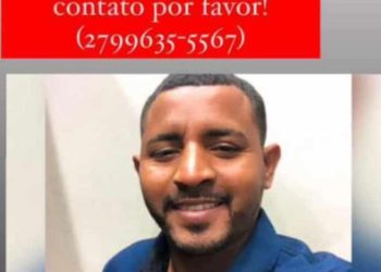 Hugo Pimenta dos Santos está desaparecido há 3 dias. Família está desesperada  em busca por informações