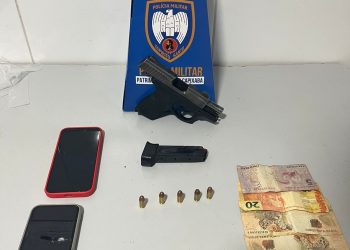 Homens  armados são  detidos pela Polícia  no bairro Bebedouro em Linhares .