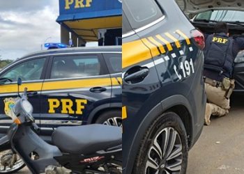 PRF recupera dois veículos roubados em menos de cinco horas no Espírito Santo