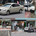 ATUALIZAÇÃO (VÍDEO) – Acidente envolvendo dois carros no centro de Linhares, chama atenção de populares que passavam pelo local