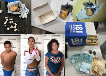 VÍDEOS – Polícia Civil prende mãe e dois filhos por tráfico de drogas durante operação em Rio Bananal