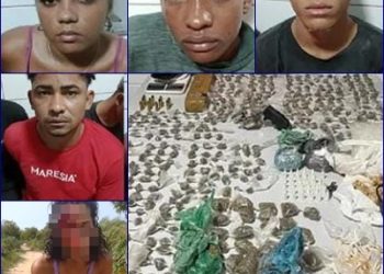 Mulher grávida sofre tentativa de homicídio. Suspeitos acabaram presos e muita droga foi apreendida