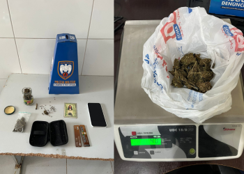 Operação Sentinela: Polícia cumpre mandado e aprende drogas no bairro Santa Cruz em Linhares